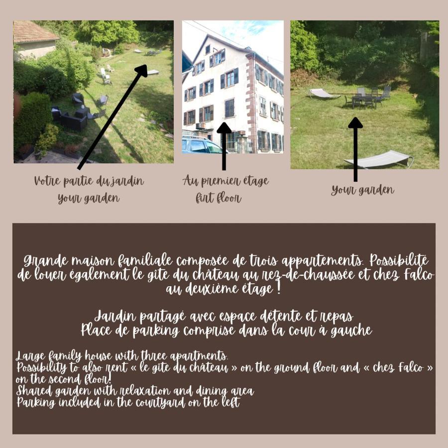 Gite Chez Lulu Proche Du Chateau De Schirmeck Exterior foto